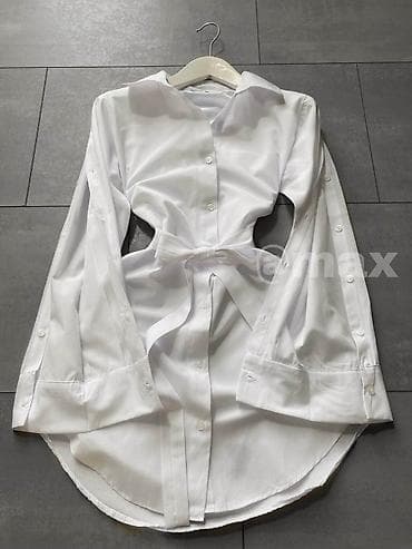🤍New,,Zara Shirt/Dress’’🤍Velicine:S M L XL Boje:Bela Crna i Bež