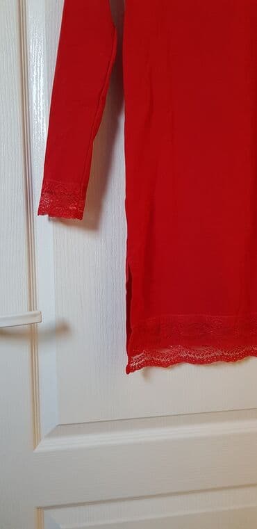 midi haljine h m: M (EU 38), New, color - Red — 3