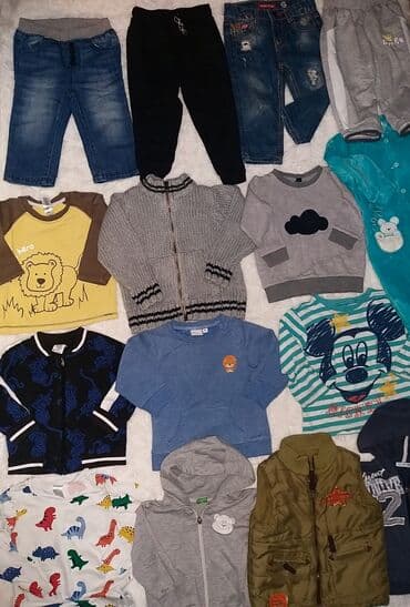 elegantni kompleti: Veliki kvalitetni paket za decaka 80(9-12meseci) Odlican paket za — 3