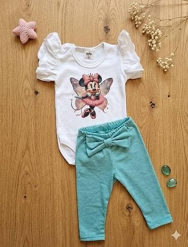 zara letnji kompleti: Dečiji komplet za devojčice – 2 ili 3 dela Bebi komplet bodi helanke — 3