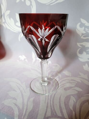plastične čaše 0 2 cena: Servis kristal za vino,rucno graviran 60,70te god. Servis — 10
