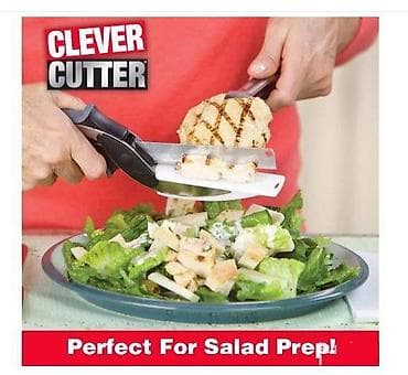 Clever Cutter-2u1 kuhinjski nož i daska. Clever Cutter kombinuje