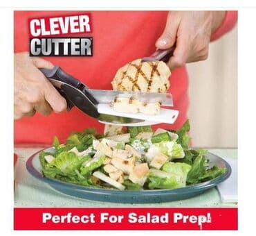 lazy bag za decu: Clever Cutter-2u1 kuhinjski nož i daska. Clever Cutter kombinuje — 1
