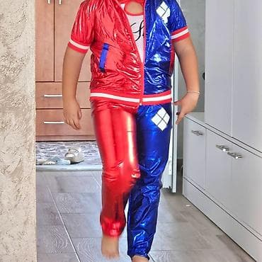 cizmice za devojke: Cena: 3200din Kostim za devojke Harley Quinn (Joker-ova ćerka) iz — 4