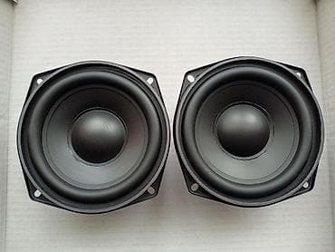 Zvucnici novi 50W 4 oma / 25W x 2 prave snage sa gumenom membranom