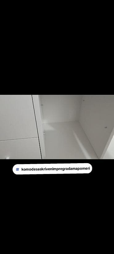 namestaj marko gruza: Komoda sa skrivenim pregradama Se izradjuje u Univera debljine 18mm — 6