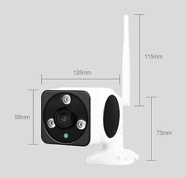 4450din Kamera koja snima 360° okolo sebe IP Full HD Wi-Fi 360° Pro