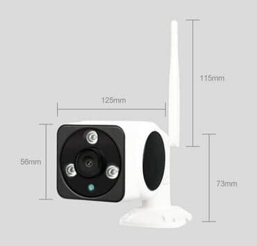 ip66 wifi smart camera: 4450din Kamera koja snima 360° okolo sebe IP Full HD Wi-Fi 360° Pro — 1