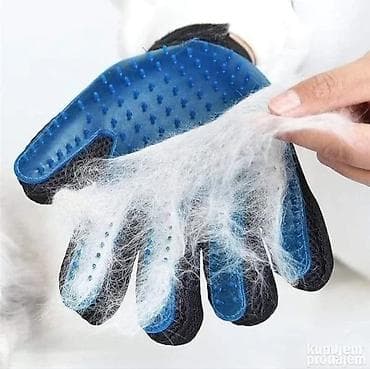 mačke iz bačke: True Touch petoprsta rukavica za uklanjanje otpale dlake (deshedding — 8