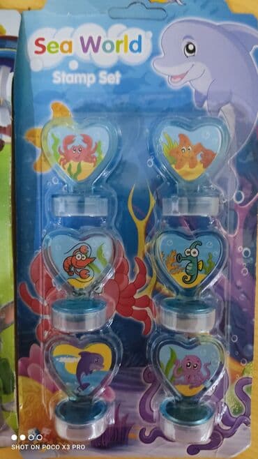 Pečati za decu Patrolne šape insekti i morski svet Cena za jedan