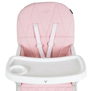hranilica za bebe ikea: Cangaroo Stolica za hranjenje Waffle – Pink (šifra: CAN3145-70) — 7