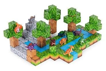 Building Blocks: Set magnetnih kocki za decu – 142 dela, kocke i dinosaurusi Šifra — 6