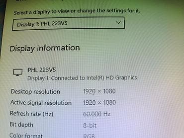 mts laptop na rate: Philips Monitor 22" Full HD — 6