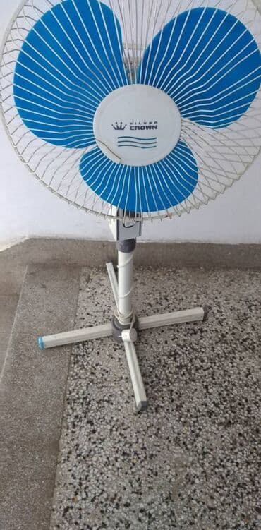 mač za motornu testeru: Ventilator stojeci 3 brzine, rotacija, sijalica bez motora — 1