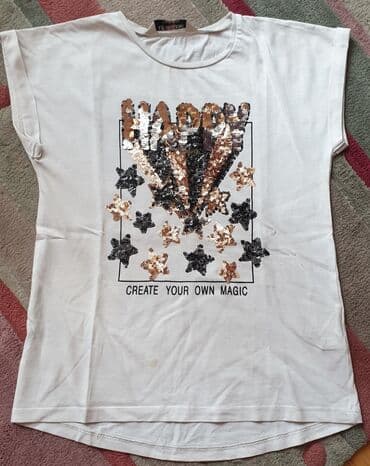Round neck, Short sleeve, 128-134