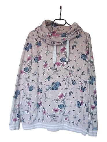 Ženska dukserica Gina, veličina 46. - Boja: svetloružičasta/bež baza