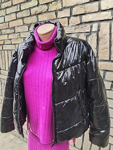 darwil dzepni sat: Pageone jakna, velicina L. - Model: kratka, puffer stil sa visokim — 2