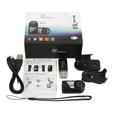 špijunka za vrata sa kamerom: Akcija q7 hd wifi kamera p2p ip night vision – kamera night vision — 3