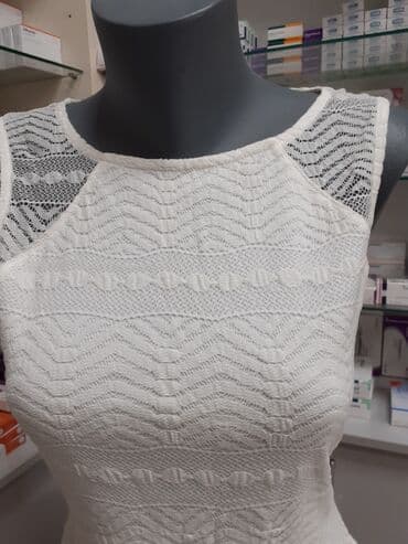 Headgear: Bershka M, color - White, Cocktail — 1