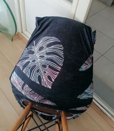 saksije sa nogicama: For chair, color - Black — 3
