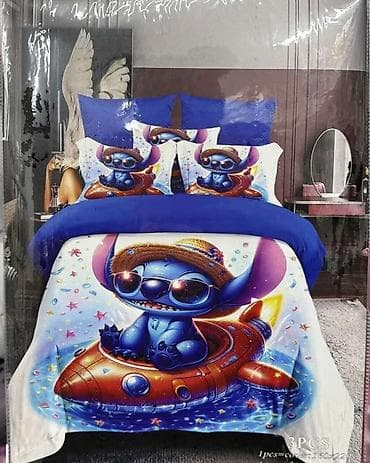 sobni stalak za cvece: Posteljina za decu — 4