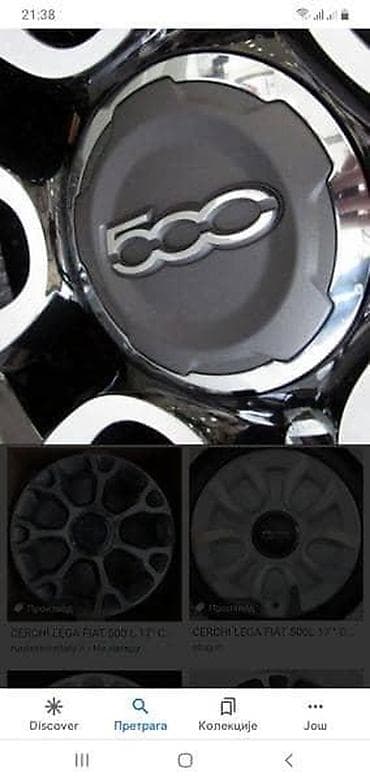 rikverc kamera za auto: ALUMINIJUMSKE FELNE 17 5 X 98 | za fiat modele — 1