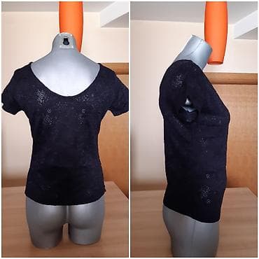 pull and bear dostava: Terranova ženska majica sa kratkim rukavima, crna — 2