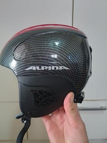 Muzički instrumenti: Decija Kaciga za skijanje ALPINA vel obim 48-52 je u perfektnom stanju — 7