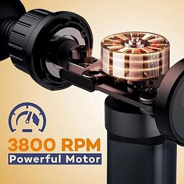 zikina dinastija 4: Mini pištolj za masažu LCD verzija Brzina/frekvencija: 0 RPM — 5