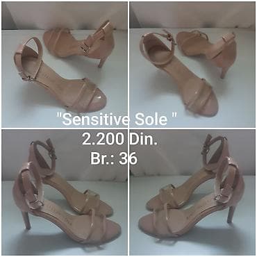 oh lala obuca: Elegantne sandale Sensitive Sole - Model: sandale sa tankim kaišem — 2