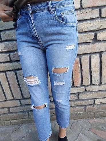 farmerke levis: Farmerke – veličina L - Model: ravne nogavice, mid/high waist kroj - — 2