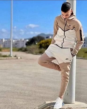 perjane jakne muske: Trenerka Nike, bоја - Siva — 2