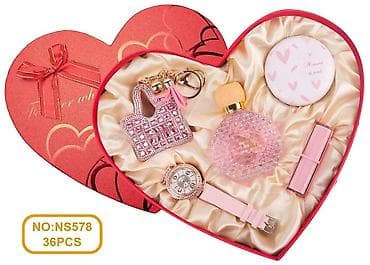 plamen amity 1: Poklon setovi u srcolikoj kutiji – ženski modni i beauty asortiman - — 5