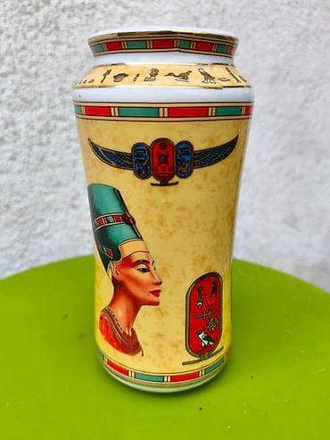retro vaza: Egipatska Vazna Exluzivna, Veoma dekorativna Vazna Od belog — 3