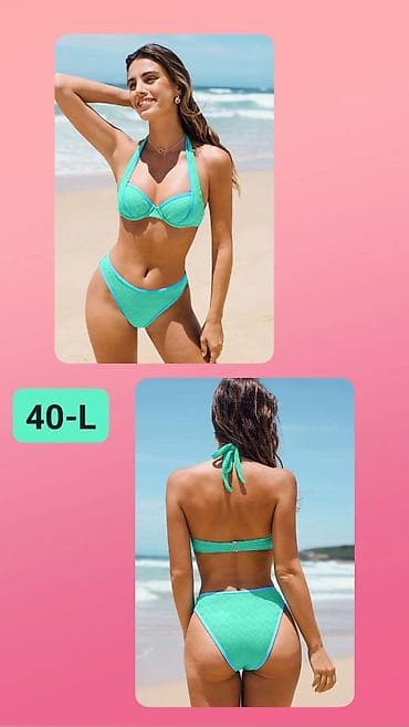 trijumf kupaći kostimi: Ženski dvodelni kupaći kostim – veličina 40 (L) - Boja — 1