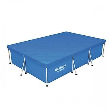 dimenzije pušnice za meso: Prekrivač za bazene sa metalnom konstrukcijom Bestway dim 300x201cm — 1