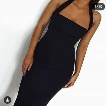 mango haljine crna gora: 2XL (EU 44), color - Black, Cocktail, With the straps — 2