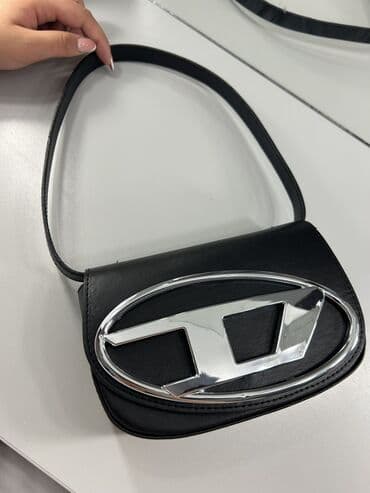 deichmann torbe: Torba za rame, Diesel, Materijal: Koža — 2