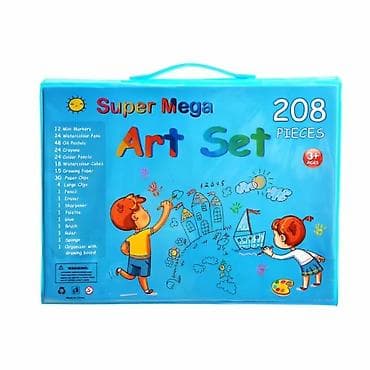 nike tn b: Super Mega Art Set – 208 delova Kompletan kreativni set za decu 3+ sa — 6