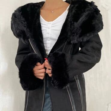 crni monton: New Collection ‼️ Monton (Skroz postavljen krznom) Cena:6400Din — 3