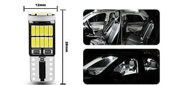 kipa za kamion: T10 led CANBUS 26 dioda 4014 Ekstra jaka Najjace diode 4014 — 2