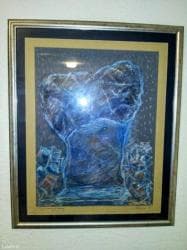 zastava srbije slike: Slika, 88 x 73 cm, Upotrebljenо — 1