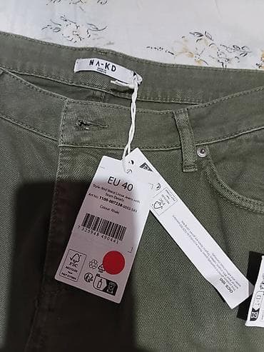 tom tailor zenske farmerke: NA-KD ženske pantalone od organskog pamuka - Brend: NA-KD - — 8
