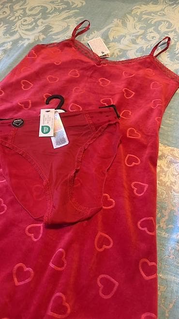 moon boot cena: Ženski set za spavanje/lingerie – spavaćica + gaćice - Boja — 6