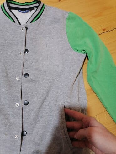 zara farmerice za devojcice: College jacket, 134-140 — 2