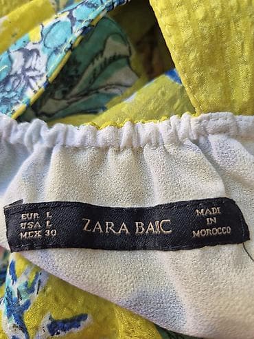Dukserice: Zara Basic ženska letnja bluza/top - Veličina: L (EU L, USA L, MEX 30 — 3