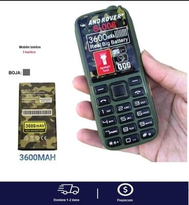 antena za radio prijemnik: CENA: 2990 rsd 3 SIM ROVER TELEFON -Srpski jezik -Radio prijemnik — 1