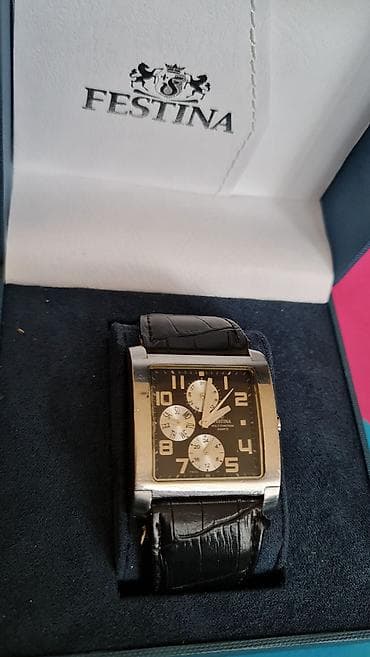 Ručni satovi: Festina muški ručni sat – Multifunction Quartz - Kućište pravougaonog — 4