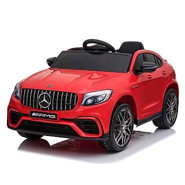 Children's Electric Cars: Džip Mercedes‑Benz AMG GLC 63S Coupé – crveni (licencirani dečiji — 3