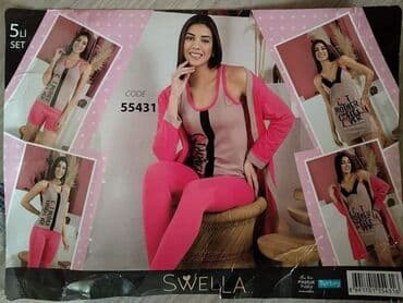 pidzame iz jednog dela: 🩷🩷🩷RASPRODAJA🩷🩷🩷
Setovi iz 5 delova
Cena 2500 din — 12